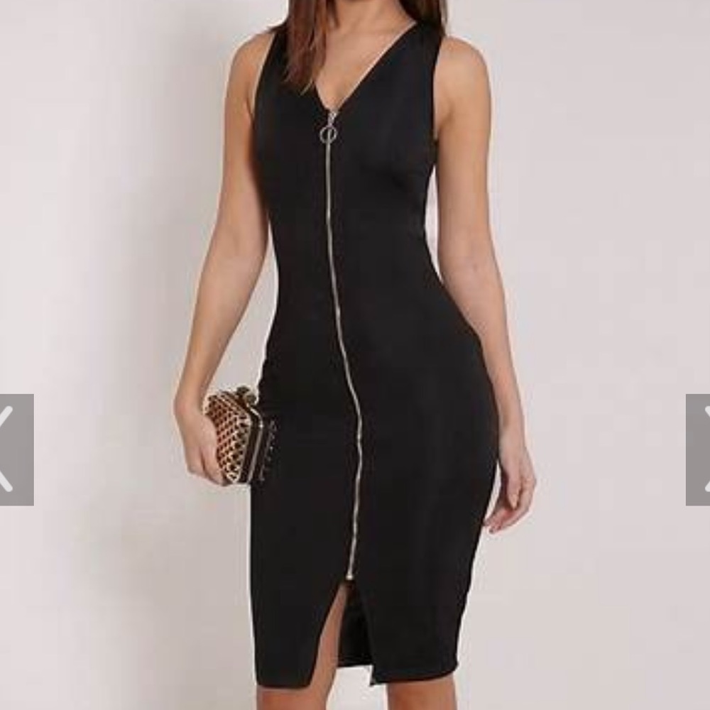 Plunging midi